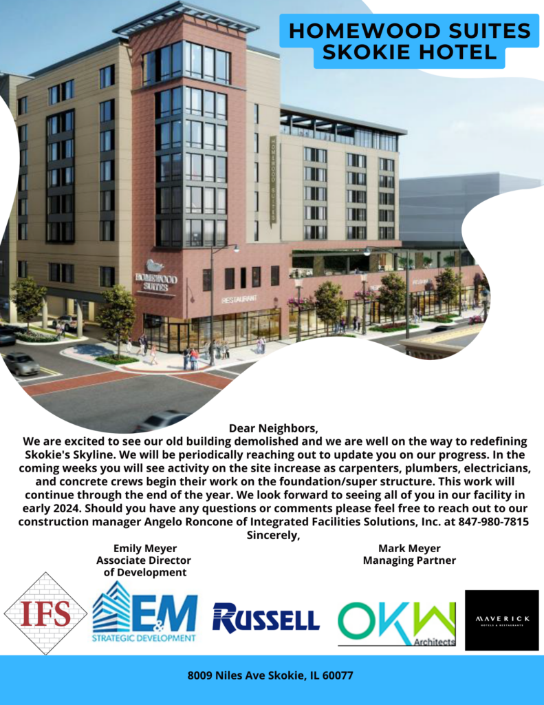 Homewood Suites Skokie Hotel Updates IFS